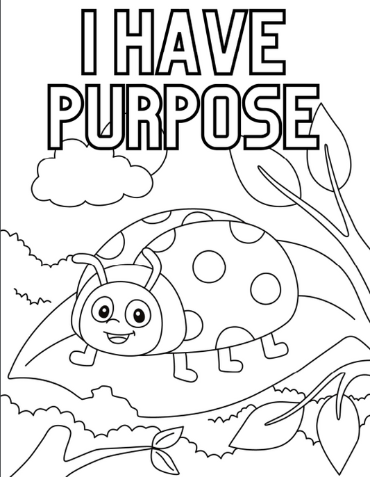 Animals & Affirmations Coloring Pages