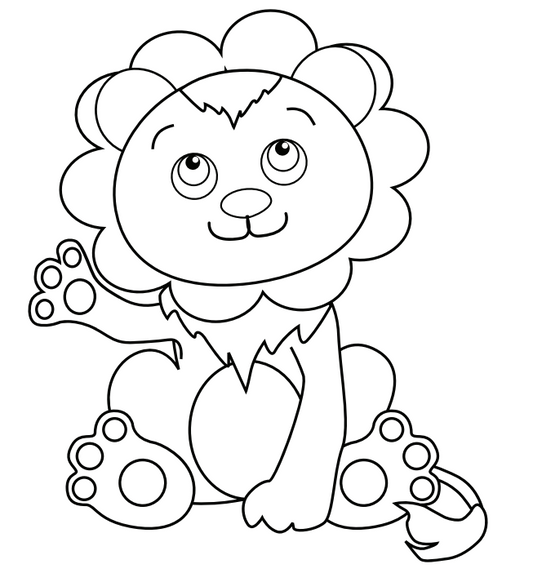 Cute Animal Coloring Pages